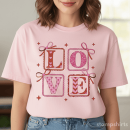 LOVE Block Graphic T-Shirt thumbnail 1