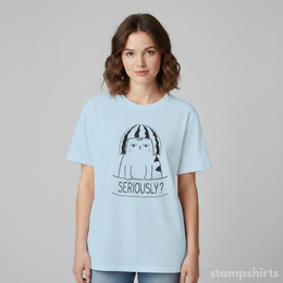 Seriously? Cat T-Shirt thumbnail 4