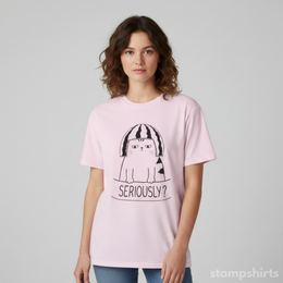 Seriously? Cat T-Shirt thumbnail 3