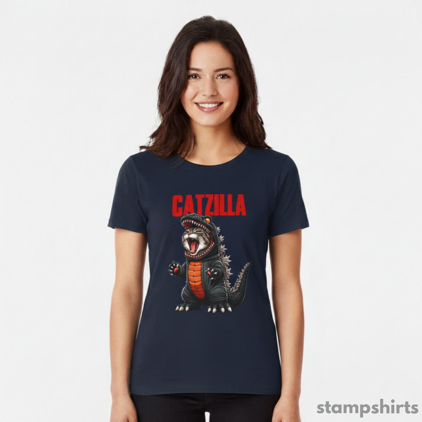 Catzilla Graphic T-Shirt image 6