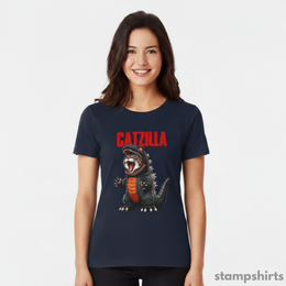 Catzilla Graphic T-Shirt thumbnail 6