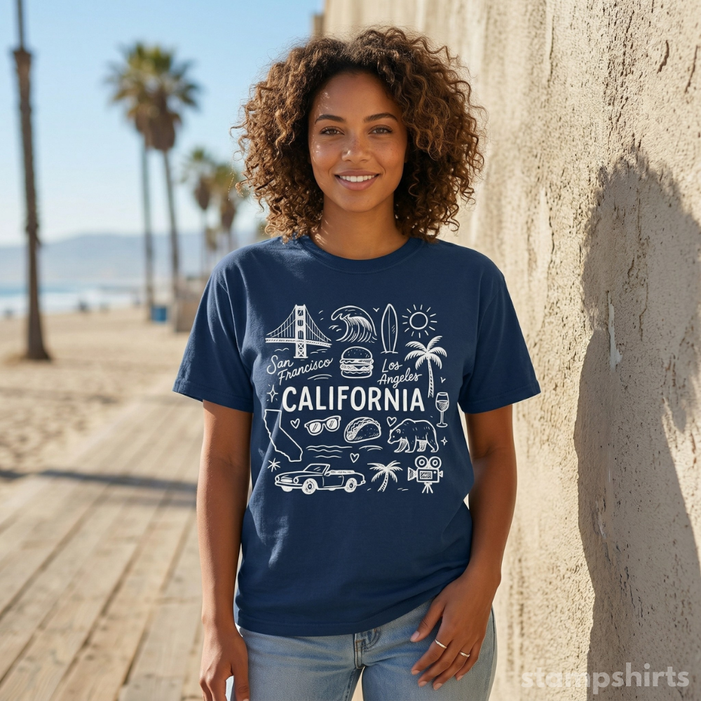 California Icons T-Shirt image 5