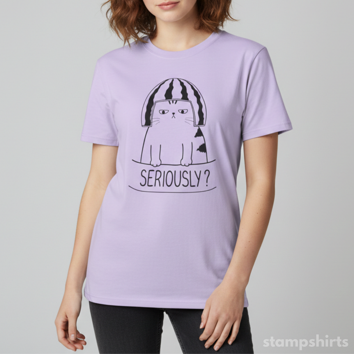 Seriously? Cat T-Shirt image 1