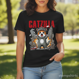 Catzilla T-Shirt thumbnail 1
