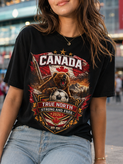 Canada True North Soccer Crest T-Shirt