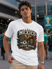 Mexico Aztec Pride T-Shirt — 2026 Eagle Soccer Crest