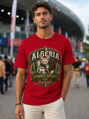 Algeria Fennec Spirit T-Shirt — National Pride Football Fan Tee
