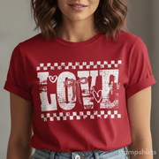 LOVE Checkerboard T-Shirt