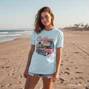California Retro Car T-Shirt