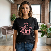 Birthday Girl Est. 2008 T-Shirt
