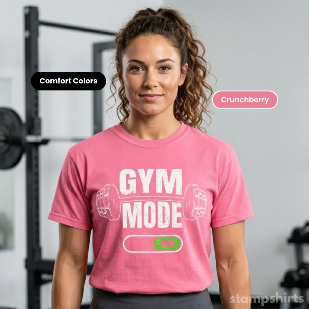 Gym Mode On T-Shirt