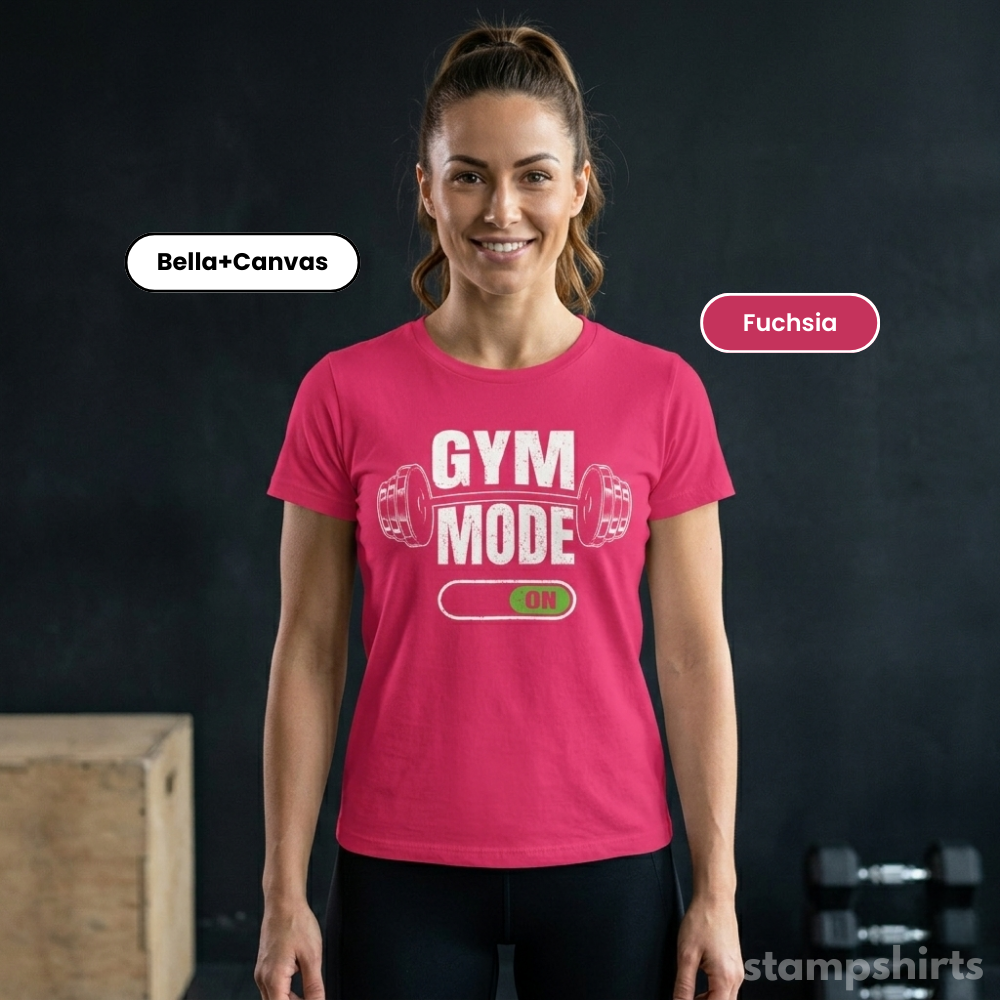 Gym Mode On T-Shirt