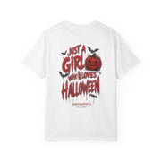 Just a Girl Who Loves Halloween T-Shirt