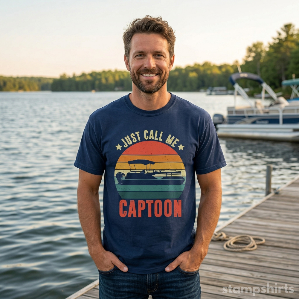 Just Call Me Captoon T-Shirt image 2