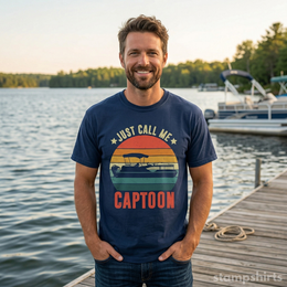 Just Call Me Captoon T-Shirt thumbnail 2