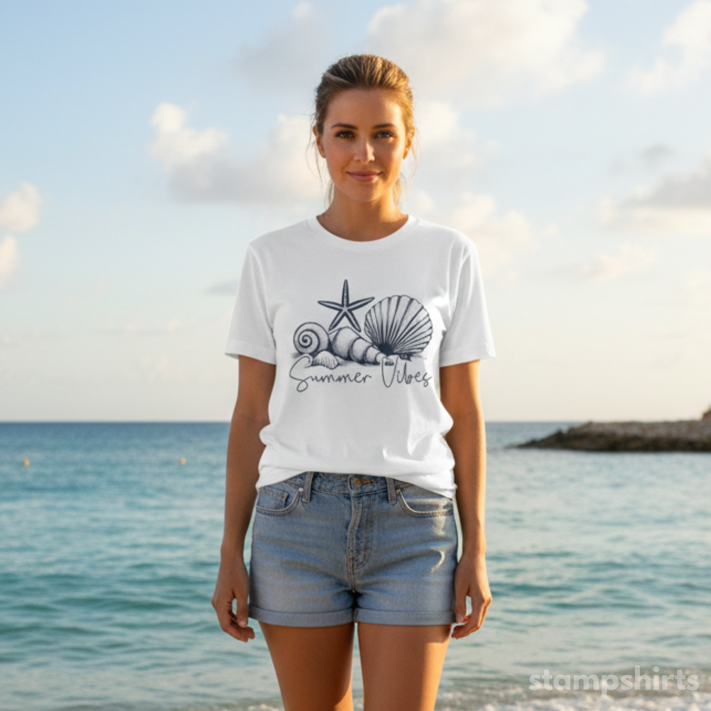 Summer Vibes T-Shirt image 2