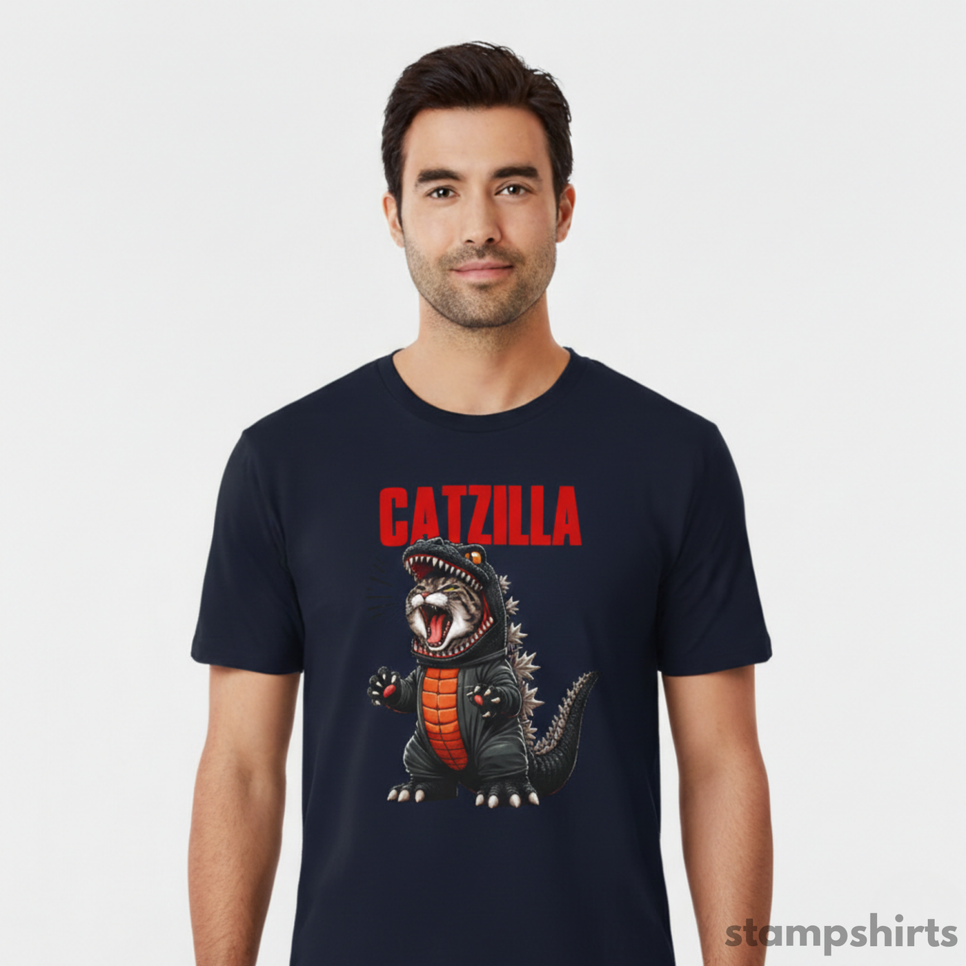 Catzilla Graphic T-Shirt image 7