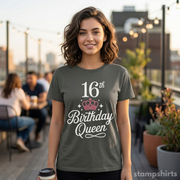 16th Birthday Queen T-Shirt