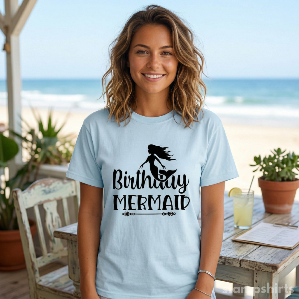 Birthday Mermaid T-Shirt