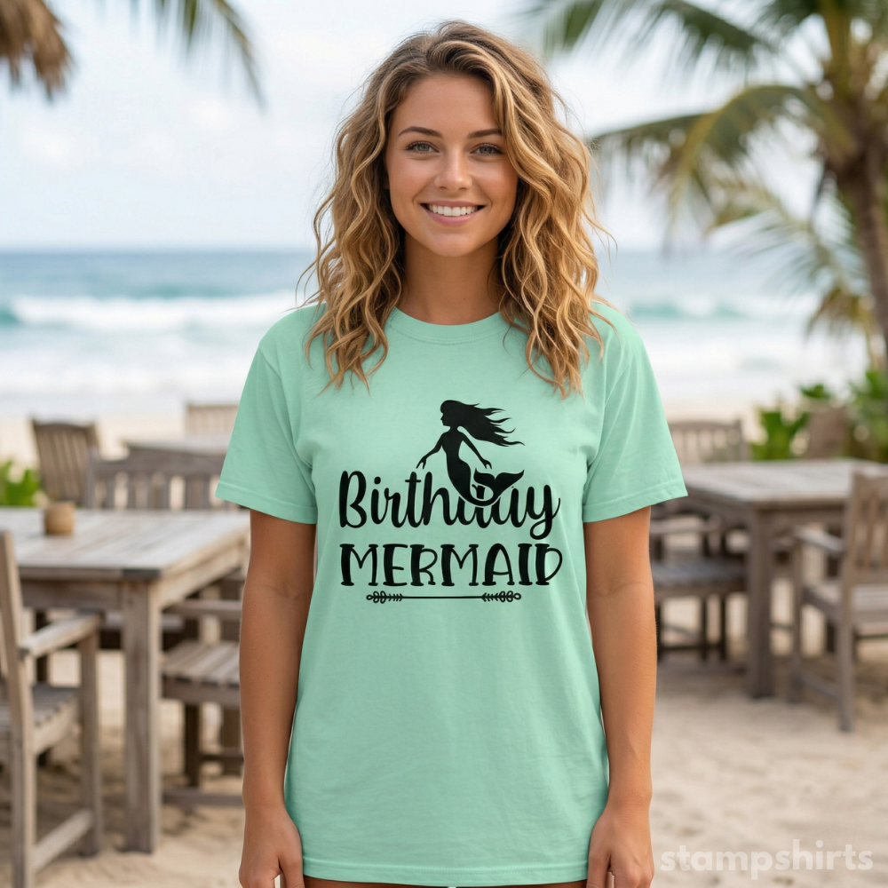 Birthday Mermaid T-Shirt