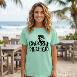 Birthday Mermaid T-Shirt thumbnail 6