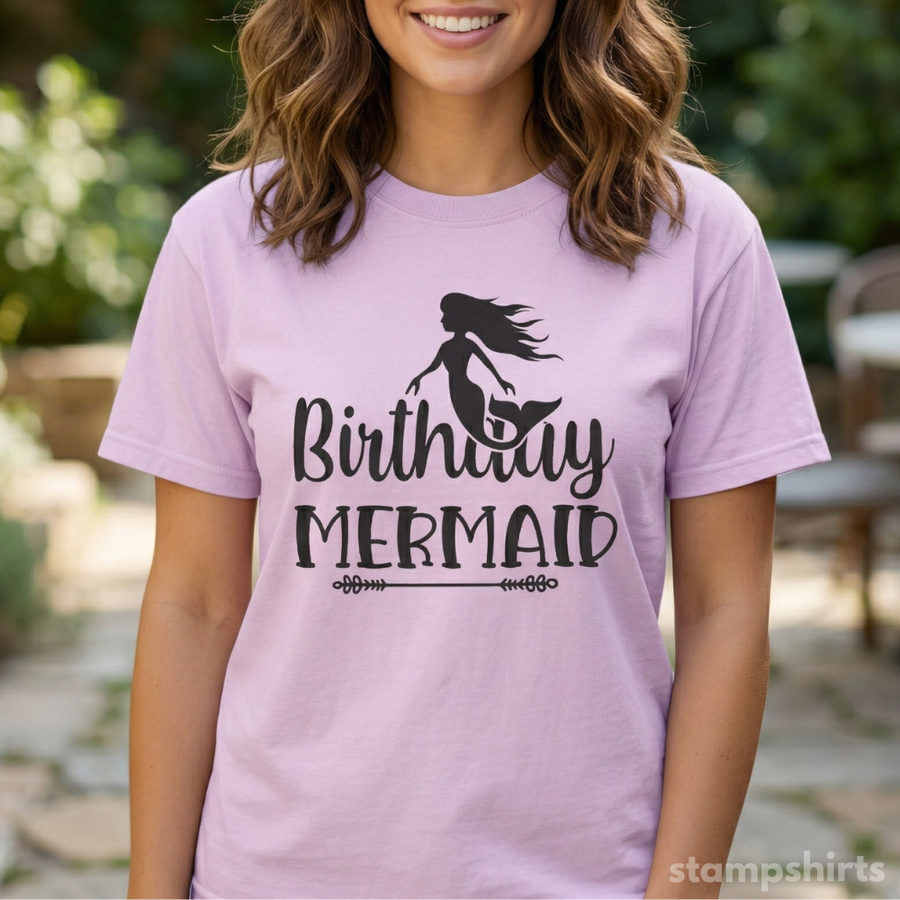 Birthday Mermaid T-Shirt