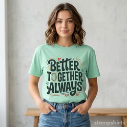 Couples Who Selfie Together Stay Together T-Shirt thumbnail 2