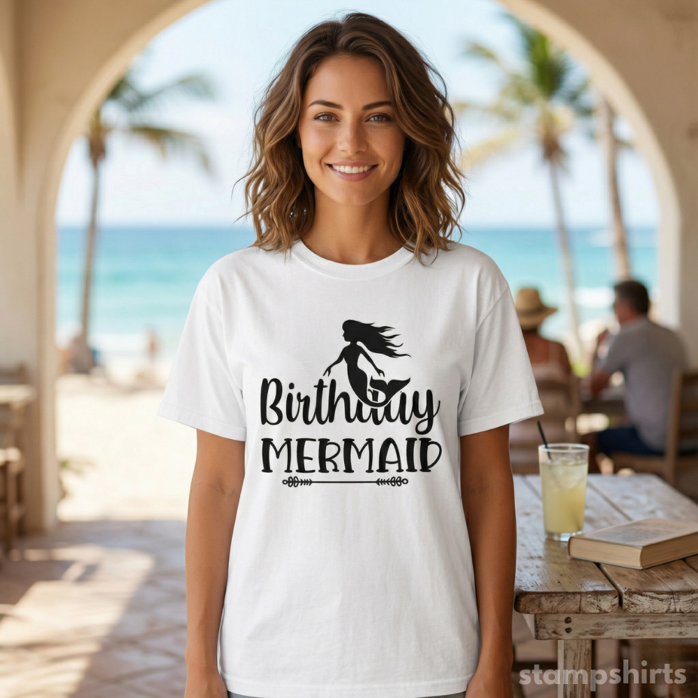 Birthday Mermaid T-Shirt