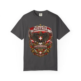 Austria Crest T-Shirt – Österreich 2026 Eagle Shield Graphic thumbnail 2
