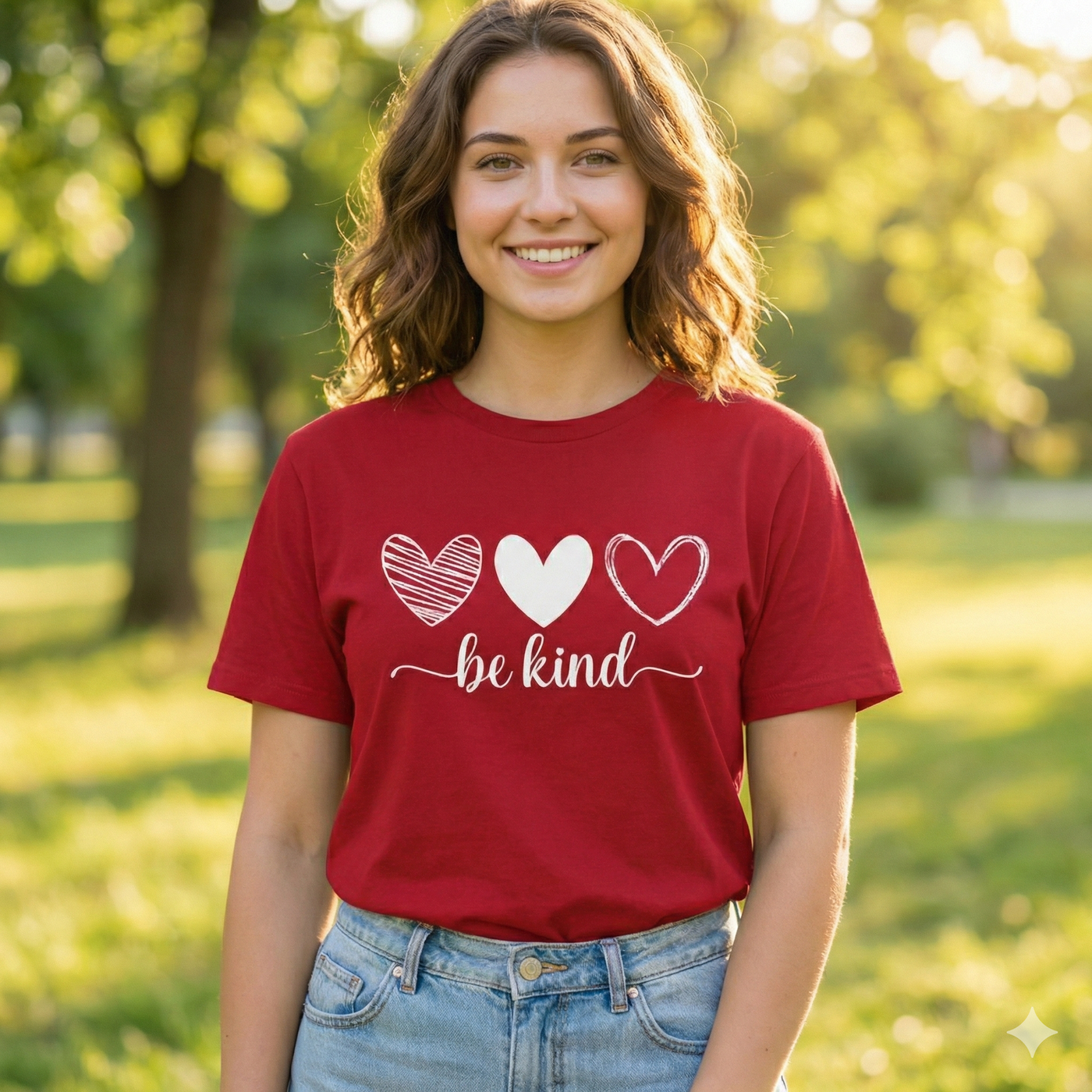 Be Kind Heart T-Shirt image 2