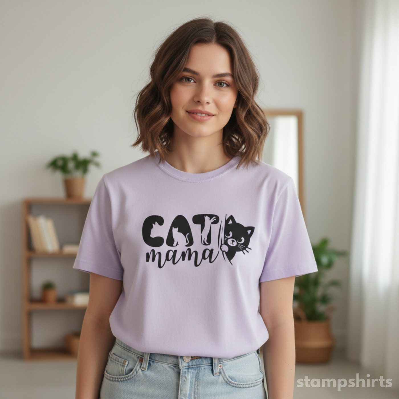 Cat Mama T-Shirt image 2