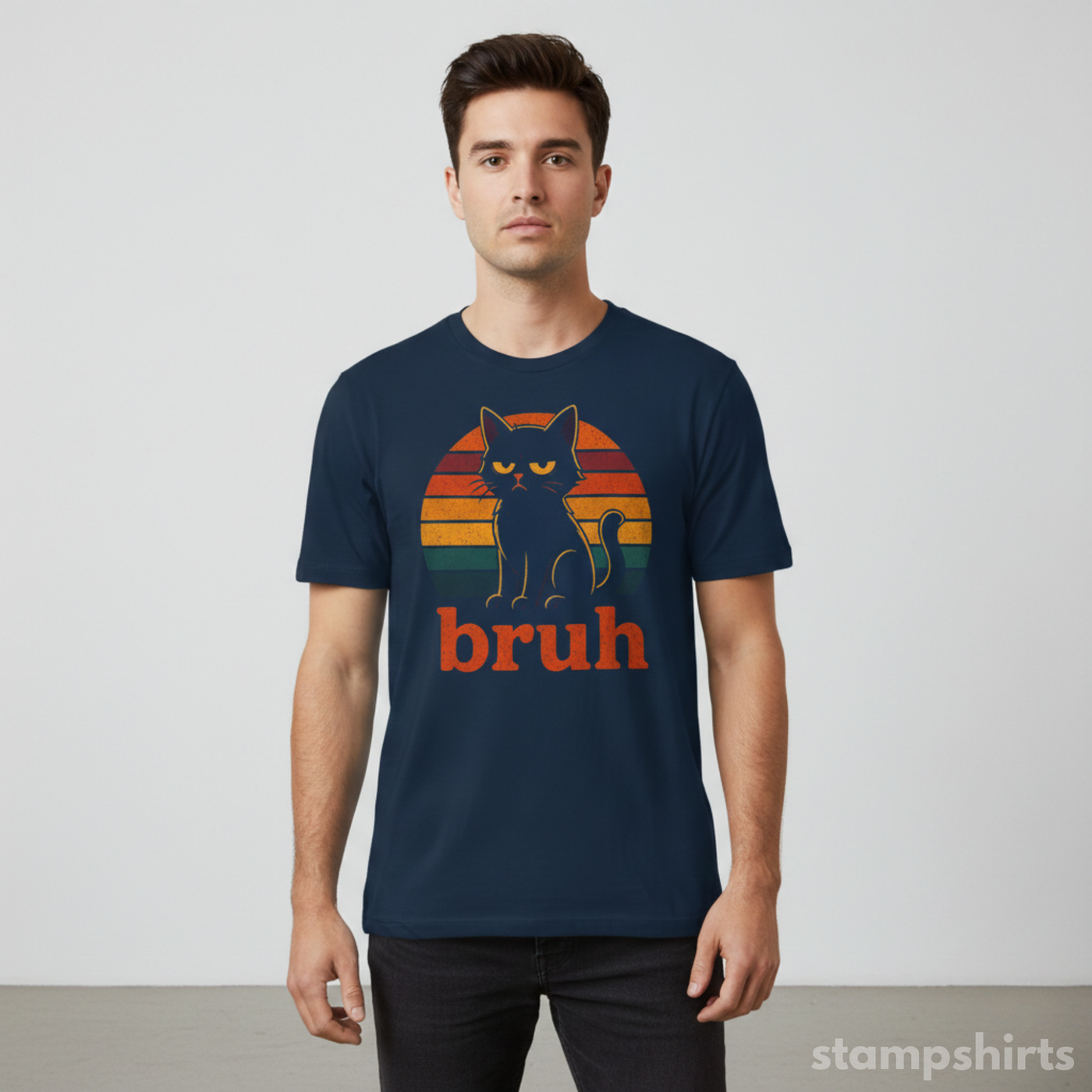 Bruh Cat T-Shirt image 5