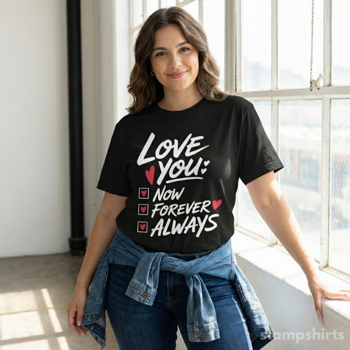 Love You Now Forever Always T-Shirt