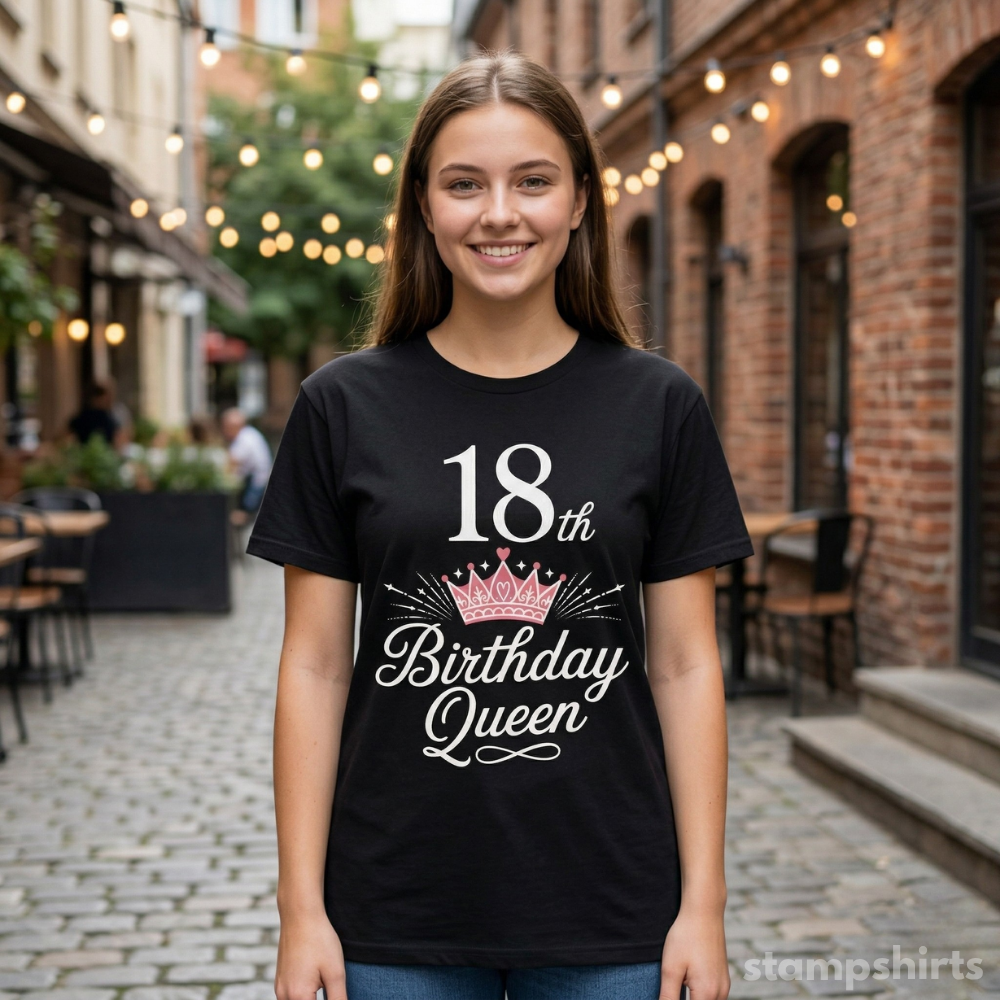 18th Birthday Queen T-Shirt