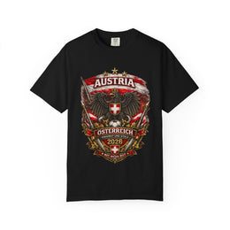 Austria Crest T-Shirt – Österreich 2026 Eagle Shield Graphic thumbnail 5