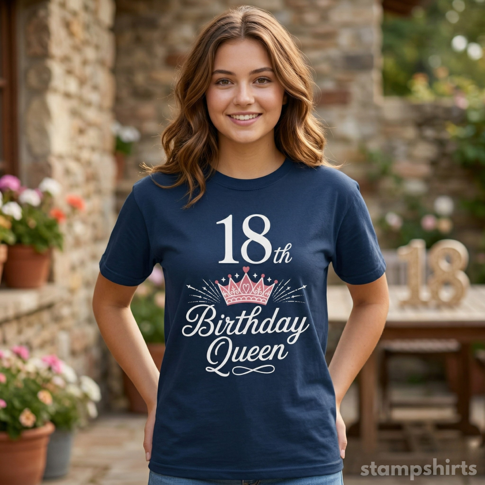 18th Birthday Queen T-Shirt