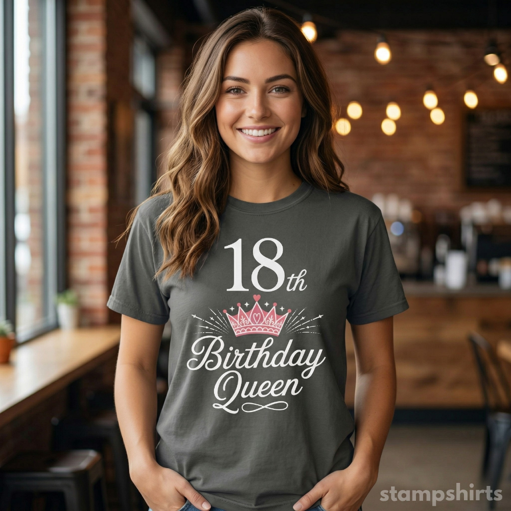 18th Birthday Queen T-Shirt