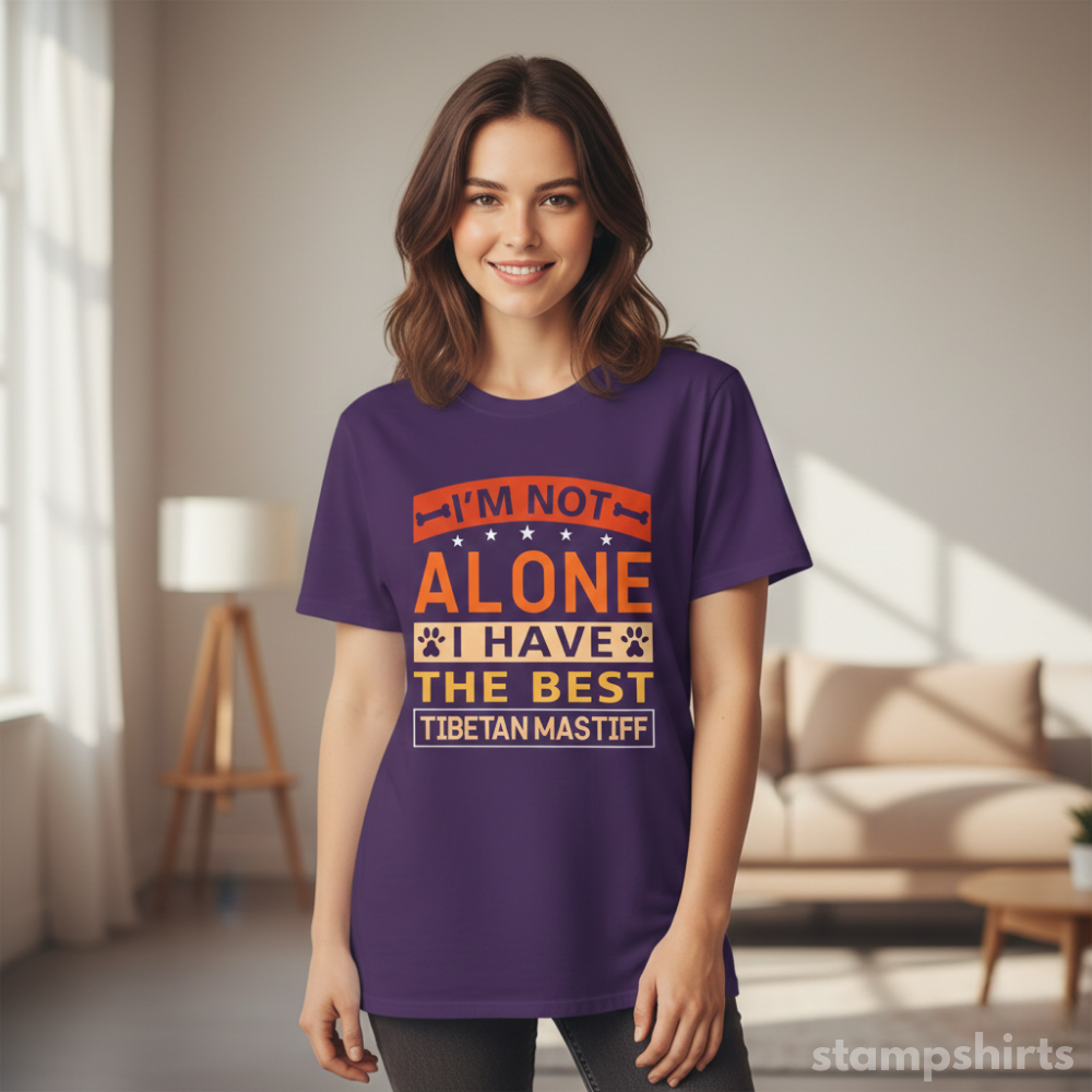 I'm Not Alone I Have The Best Tibetan Mastiff T-Shirt image 4