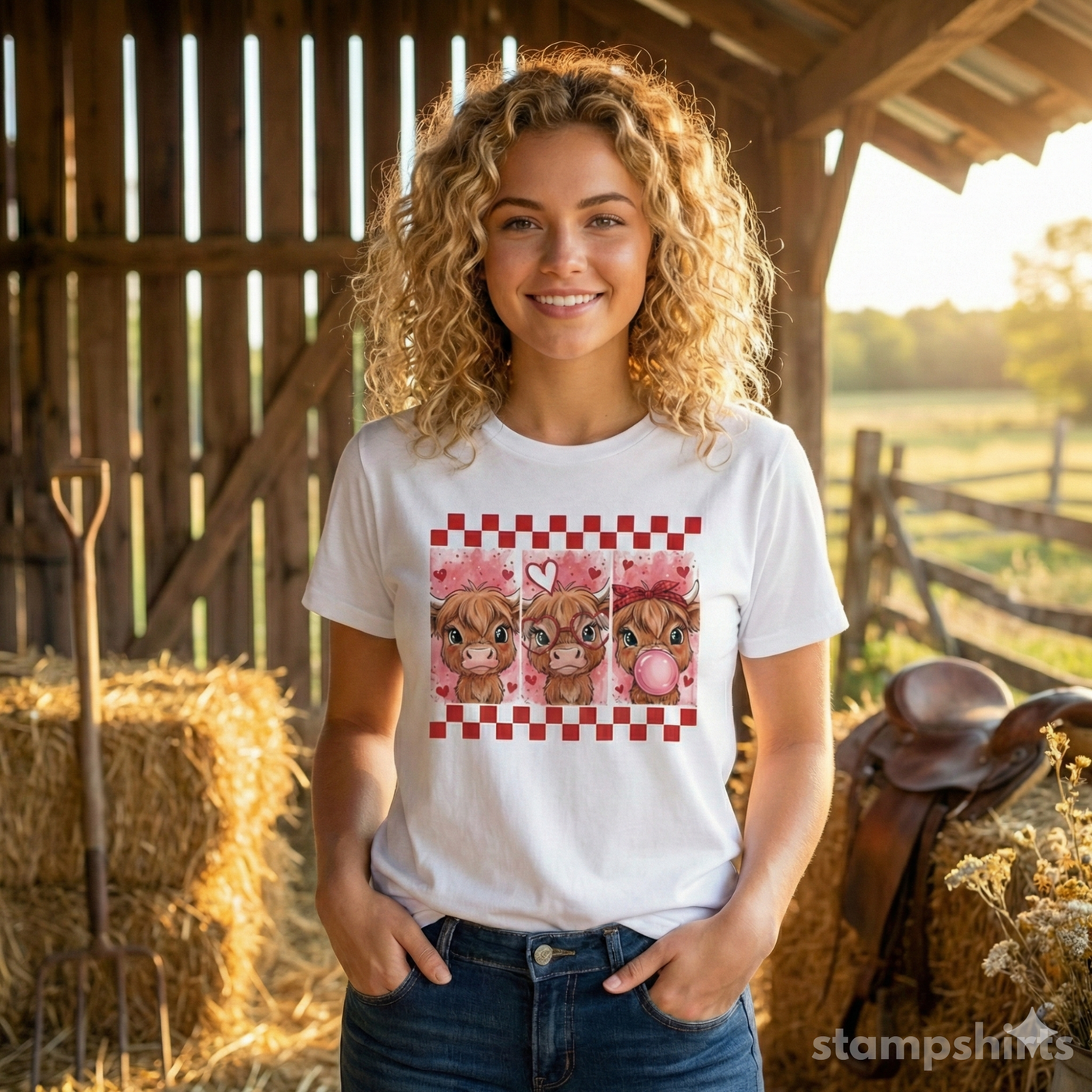 Cute Cow T-Shirt image 2