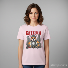 Catzilla T-Shirt thumbnail 4