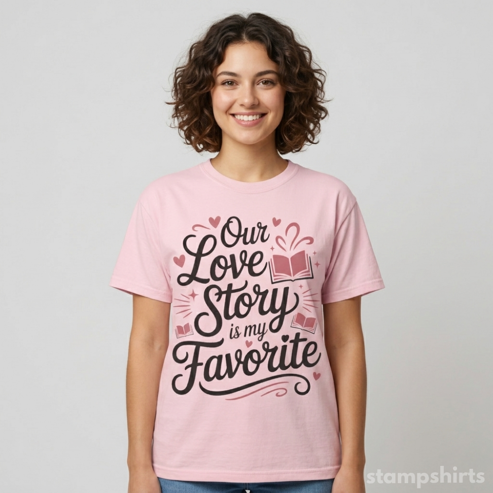 Our Love Story Is My Favorite T-Shirt image 3