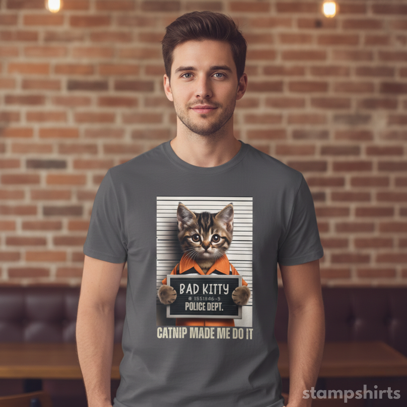 Bad Kitty Mugshot T-Shirt — image 7 of 9