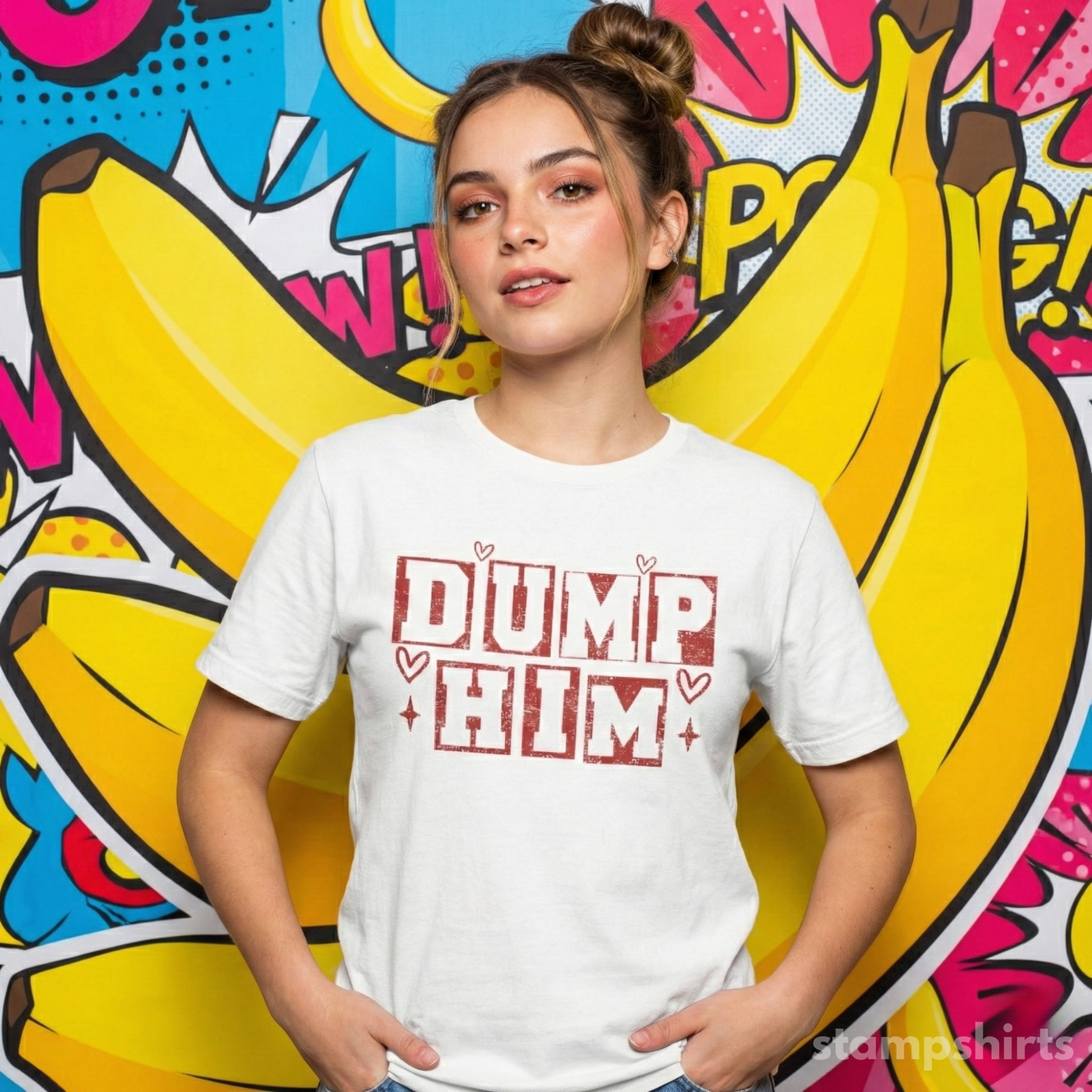 Dump Him T-Shirt image 2