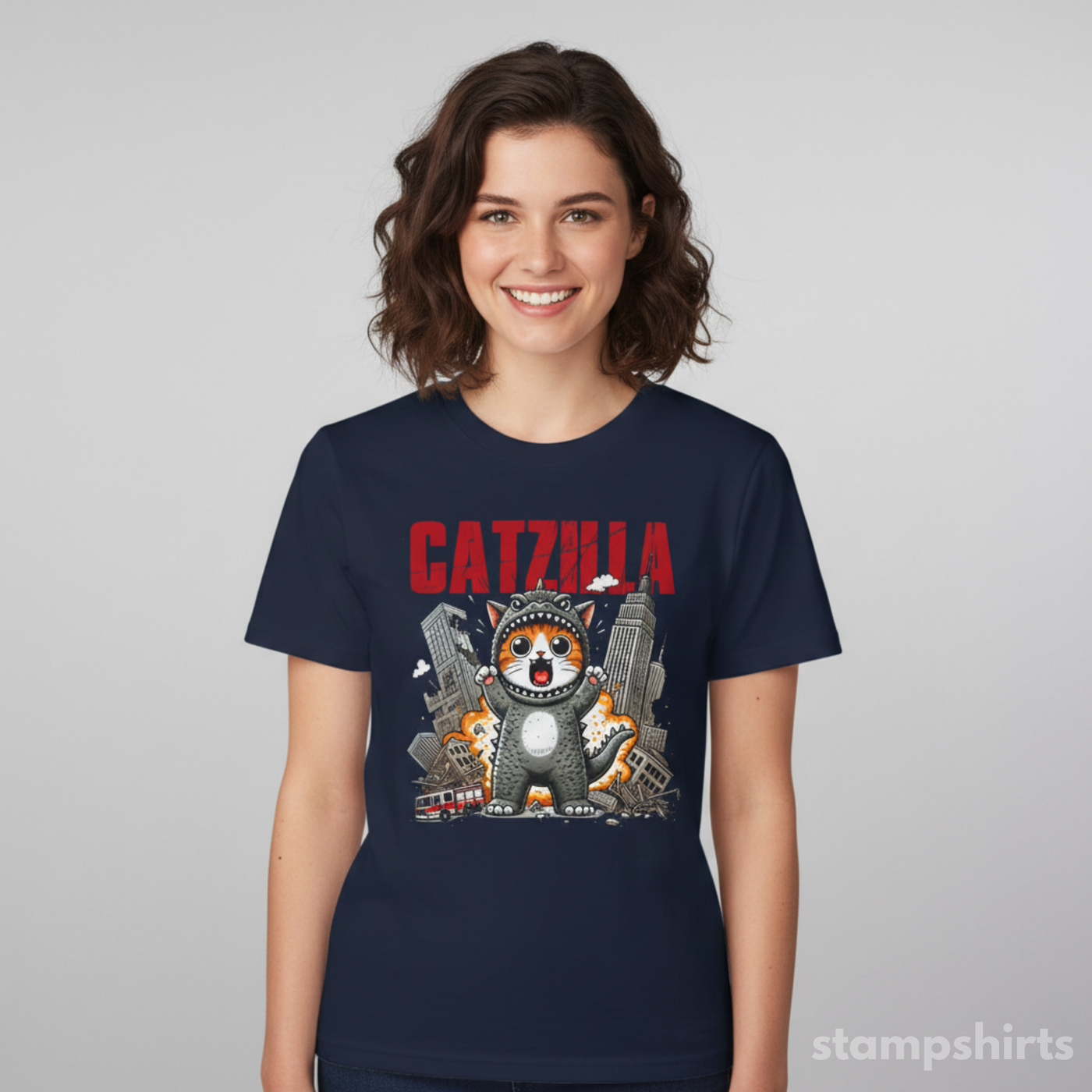 Catzilla T-Shirt image 5