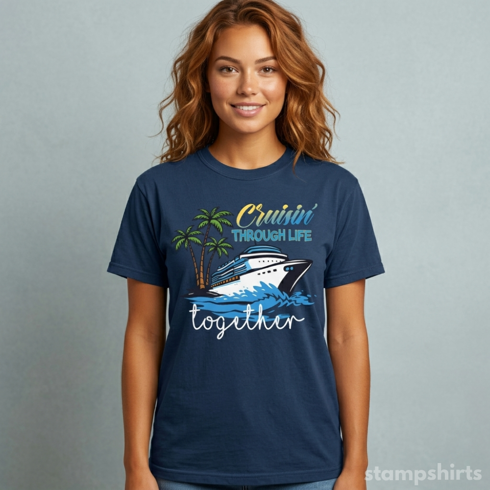 Cruisin Through Life Together T-Shirt image 2