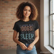 I Love All Dogs But I Only Sleep With Pitbulls T-Shirt