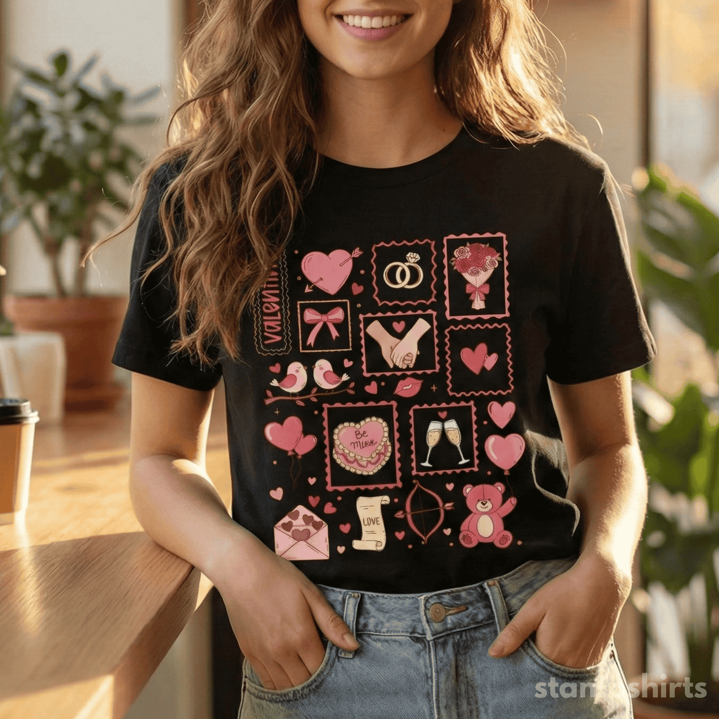 Love Stamps Tƒ??Shirt image 1