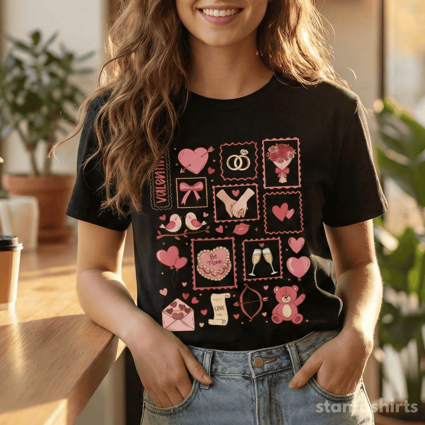 Love Stamps Tƒ??Shirt