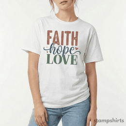 Faith Hope Love T-Shirt thumbnail 1