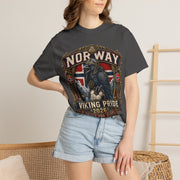 Norway Viking Pride T-Shirt — "Viking Pride 2026" Norway Flag Raven Design